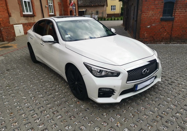 Infiniti Q50 cena 62000 przebieg: 160800, rok produkcji 2016 z Inowrocław małe 137
